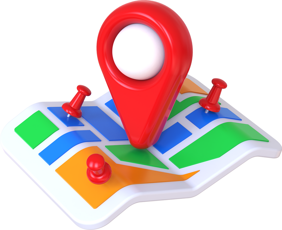 3D Map Pin Location